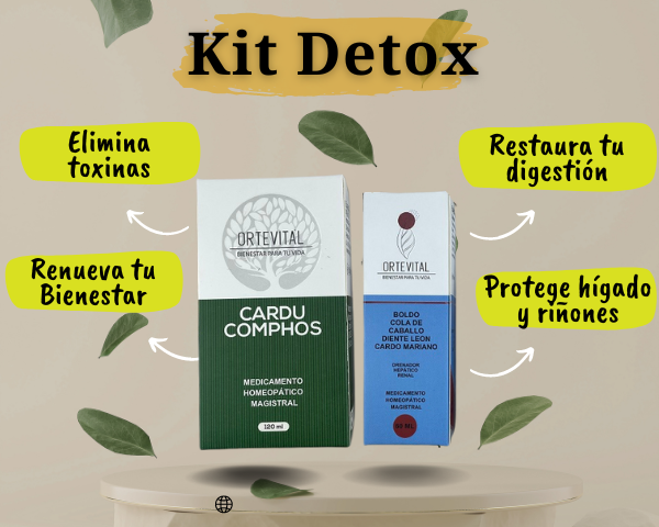 🍃KIT DETOX- Limpia, desintoxica y revitaliza tu organismo